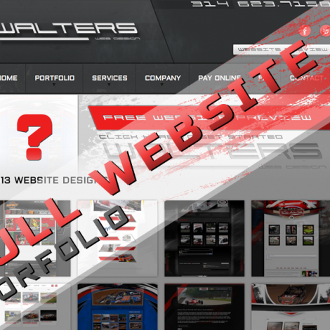Walters Web Design Website Portfolio ( Graphic Design Portfolio )