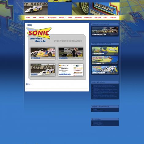 Lance Dehm Racing Dirt Modified - Walters Web Design ( 2013 Website Designs )