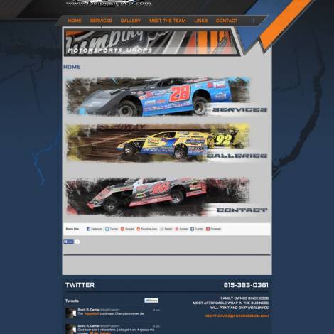 Fusion Graphics and Sign Company - Walters Web Design