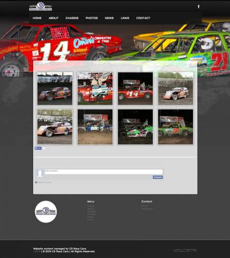 C3 Race Cars Website ( Walters Web Design )