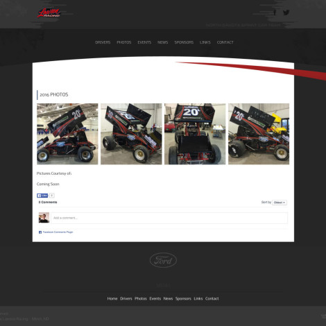 2016 Lawson Racing - Walters Web Design